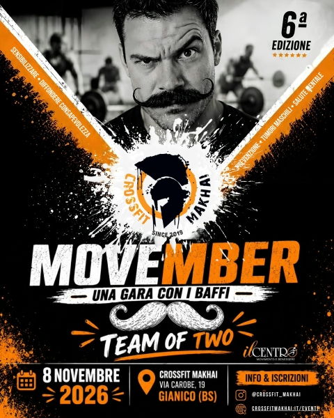 Locandina Movember 2026